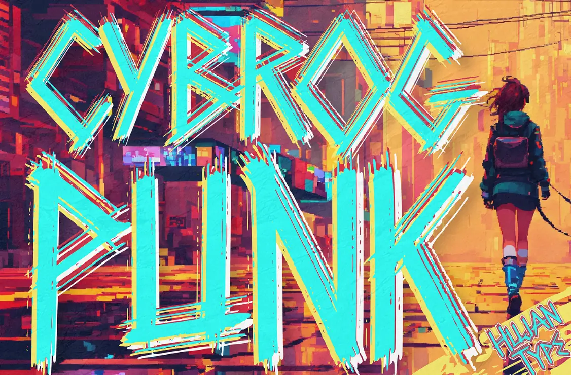 Cybrogpunk Brush FONT